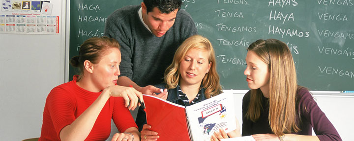 Students in Bolivia