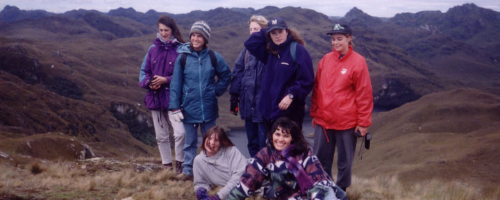 Students in Ecuador